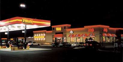 >Pilot has 164 stores, selling more than 1.4 billion gallons of fuel.