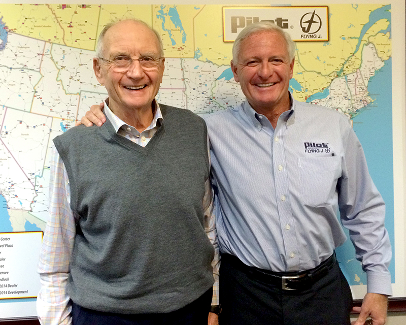 Pilot celebrates its 50th anniversary and donates $1 million to local parks in the company's hometown of Knoxville.