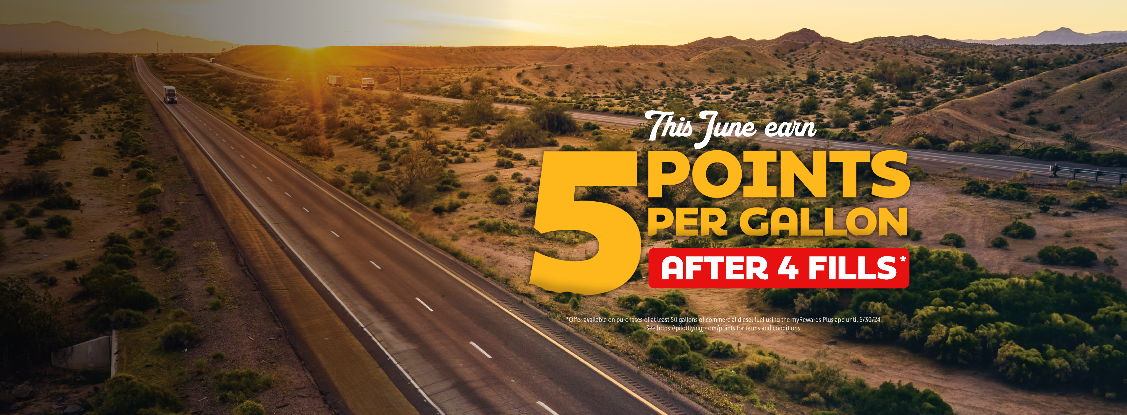 This June Earn 5 Points Per Gallon After 4 Fills