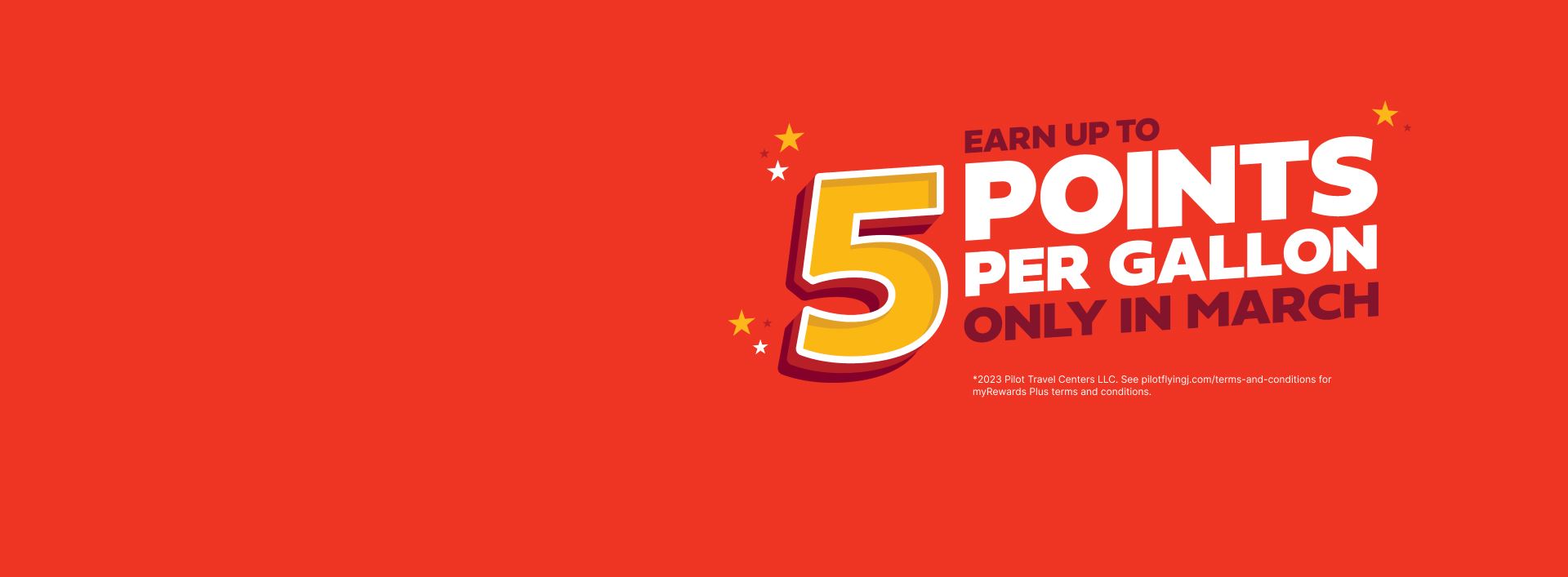 Earn 5PPG in March Only